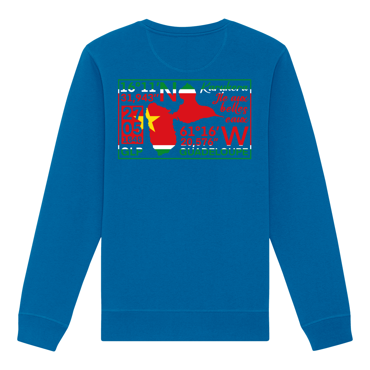 Sweatshirt - Guadeloupe GPS ID