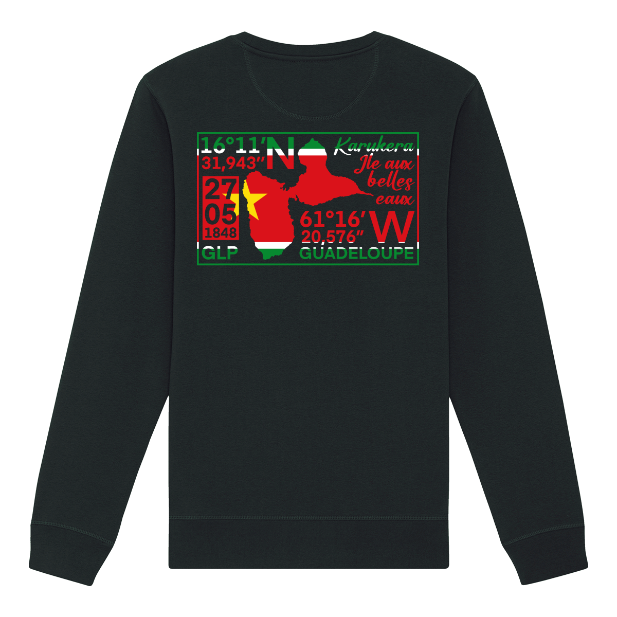 Sweatshirt - Guadeloupe GPS ID