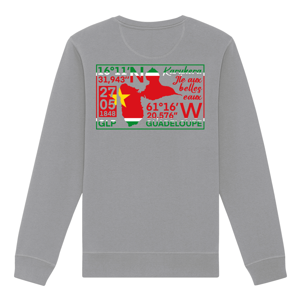 Sweatshirt - Guadeloupe GPS ID