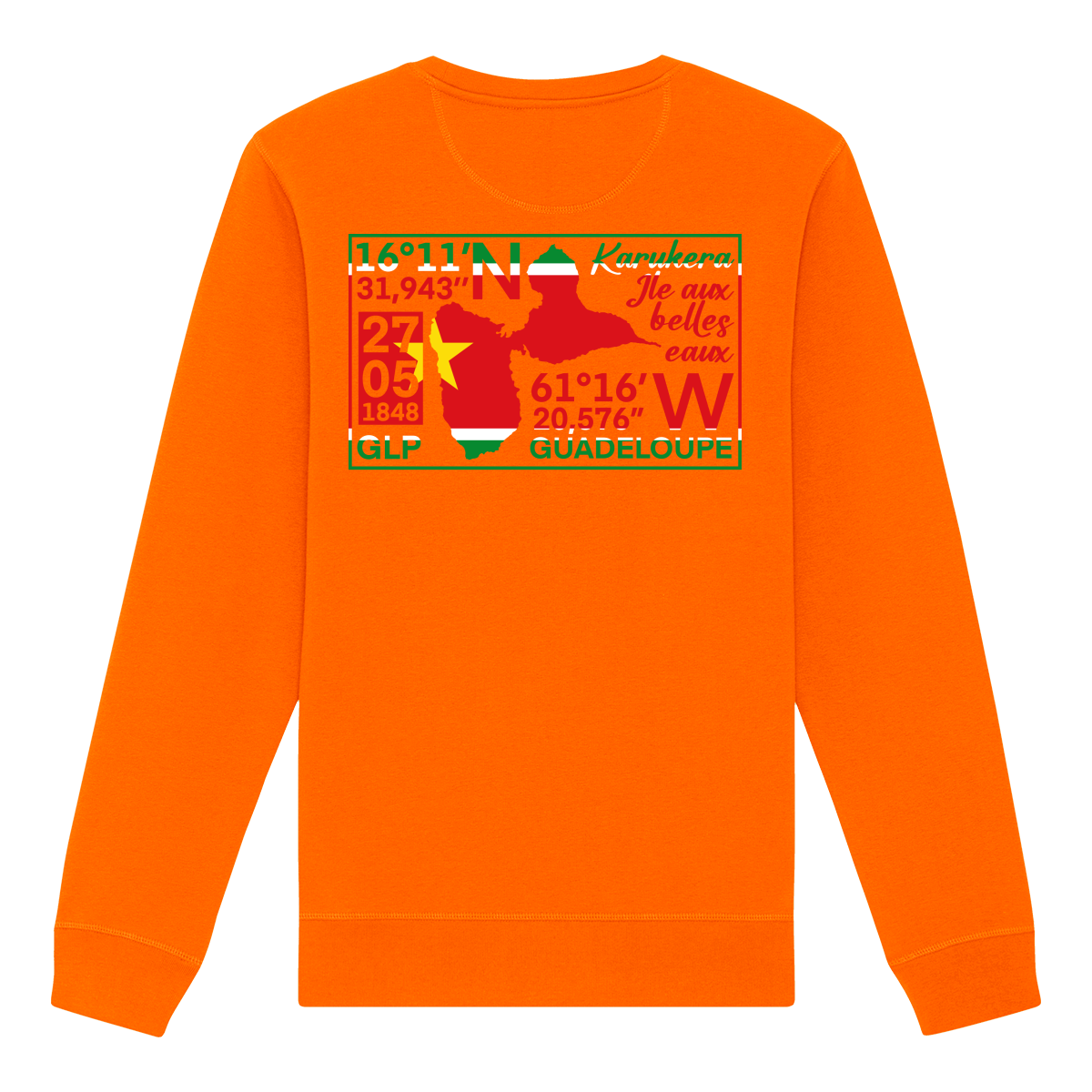 Sweatshirt - Guadeloupe GPS ID